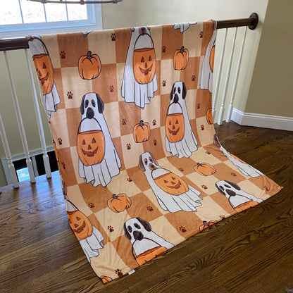 Blanket - Halloween - Trick or Treat Dog