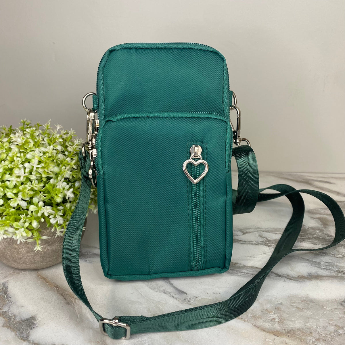 Mia Crossbody Nylon Wallet