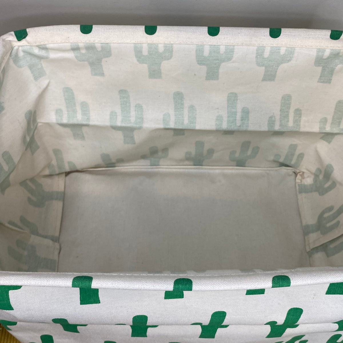 Pop Up Canvas Basket - Cactus