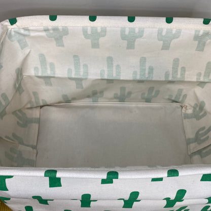 Pop Up Canvas Basket - Cactus