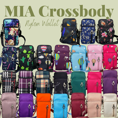 Mia Crossbody Nylon Wallet