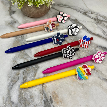 Pen - Dog Paw Design Mix