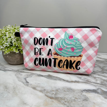 Pouch - Adult, Cuntcake Gingham