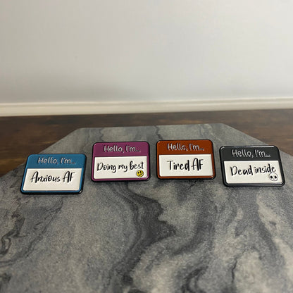 Pin - Hello, I’m… Sayings