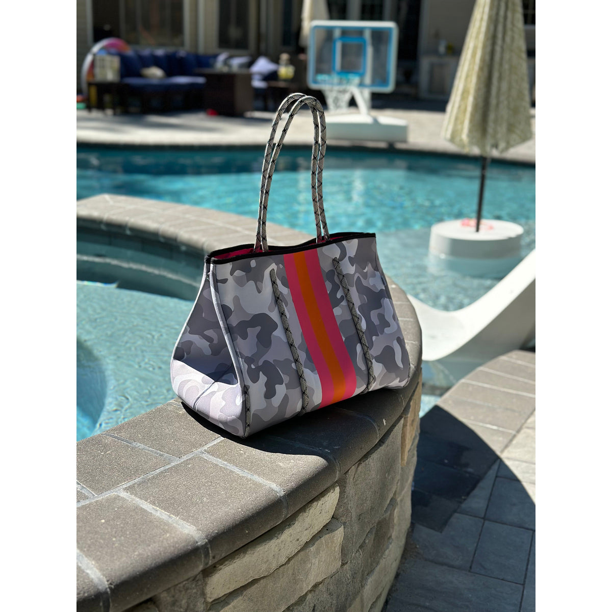 Ready to Ship | The Kellie Camo Neoprene Tote
