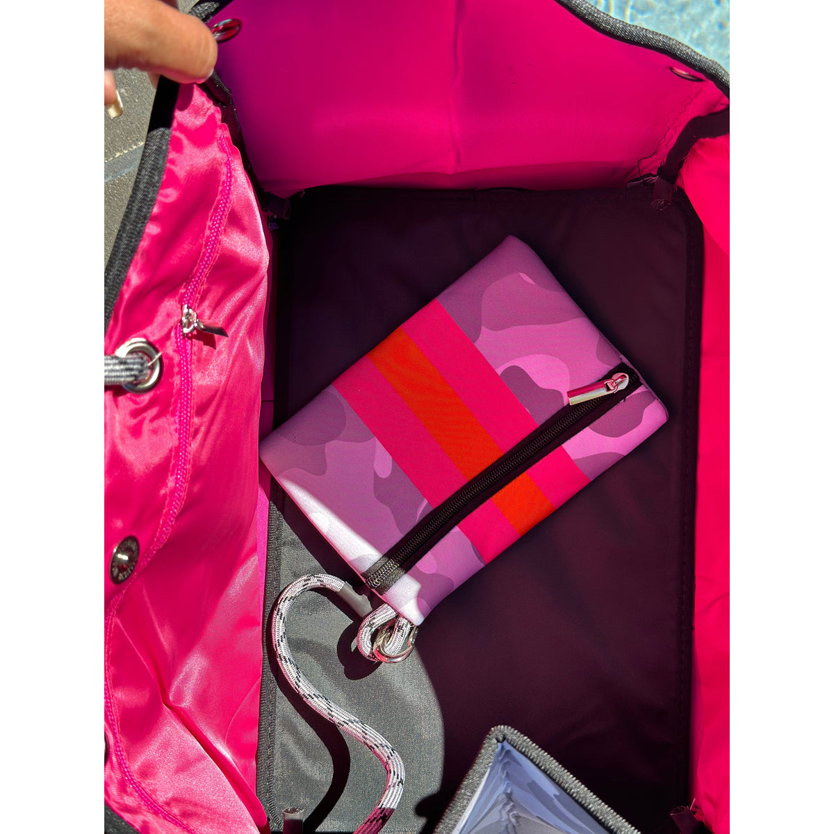 Ready to Ship | The Kellie Camo Neoprene Tote