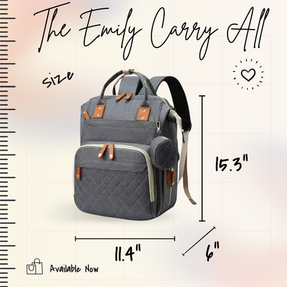 Emily Travel Bag - Quilted Solids - PREORDER