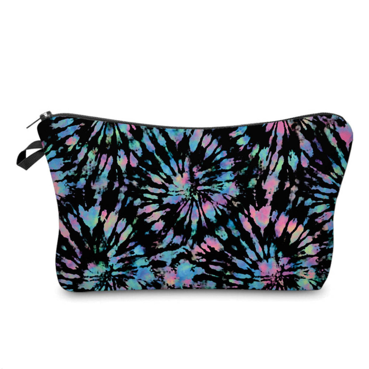 Pouch - Tie Dye Black Rainbow